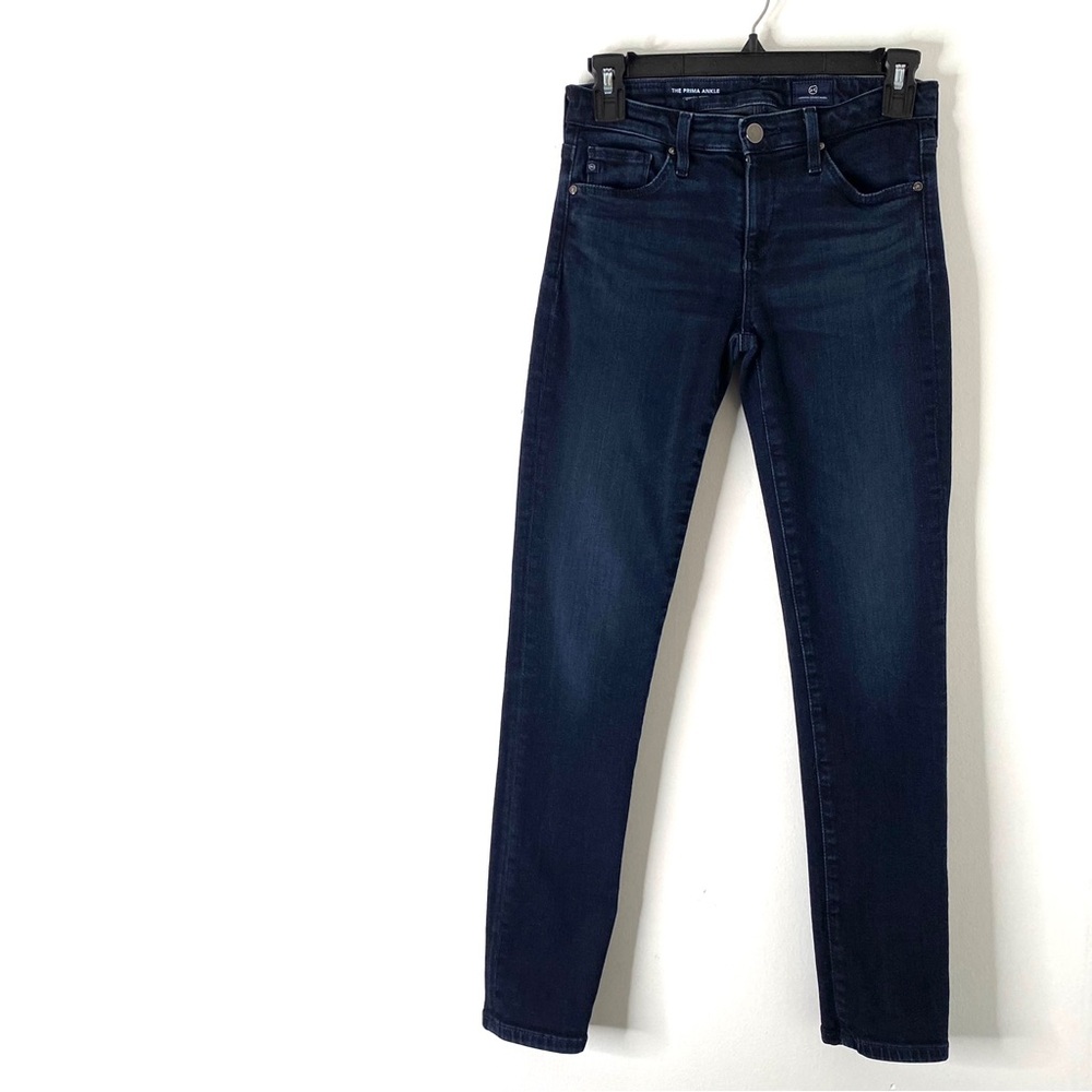 AG Adriano Goldschmied The Prima Ankle Cigarette Leg Jeans Stretch Denim